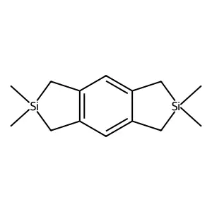 2,6-Disila-s-indacene,1,2,3,5,6,7-hexahydro-2,2,6,6-tetramethyl- structure