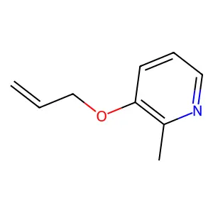 2-Methyl-3-prop-2-enoxypyridine structure