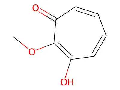 3-Hydroxy-2-methoxycyclohepta-2,4,6-trien-1-one structure