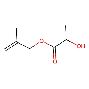 2-Methylprop-2-enyl 2-hydroxypropanoate structure