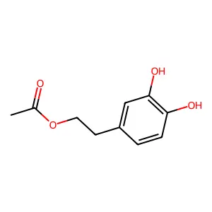 Hydroxytyrosol Acetate structure
