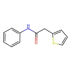 N-phenyl-2-(2-thienyl)acetamide structure