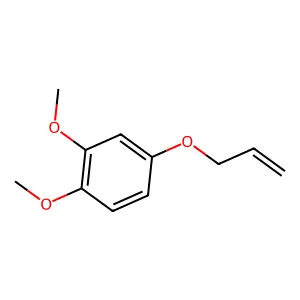 Allyl (3,4-dimethoxyphenyl) ether structure
