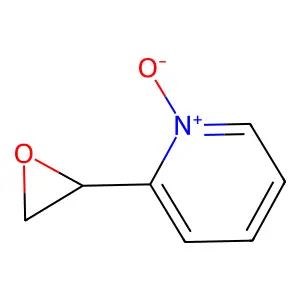 2-(Oxiran-2-yl)-1-oxo-1lambda~5~-pyridine structure