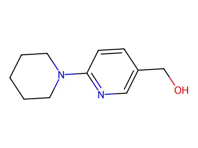 (2-(Piperidin-1-yl)pyridin-3-yl)methanol structure