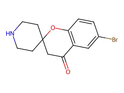6-Bromospiro[chroman-2,4'-piperidin]-4-one structure