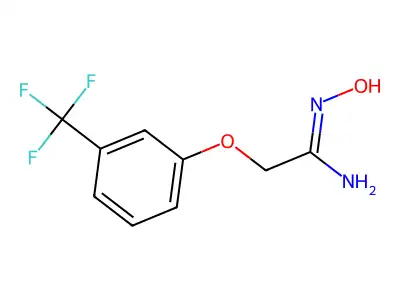 N-Hydroxy-2-(3-(trifluoromethyl)phenoxy)ethanimidamide structure
