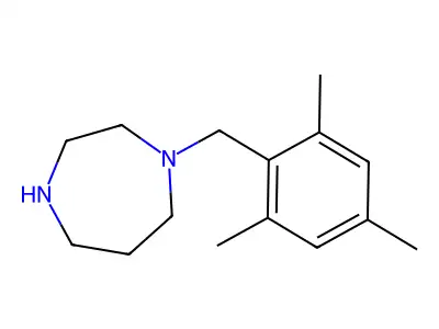 1-(Mesitylmethyl)-1,4-diazepane structure