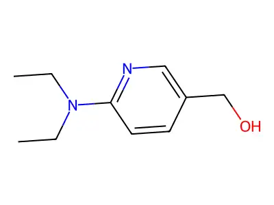 [6-(Diethylamino)-3-pyridinyl]methanol structure