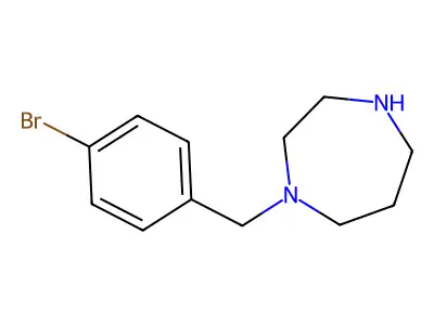 1-(4-Bromobenzyl)-1,4-diazepane structure