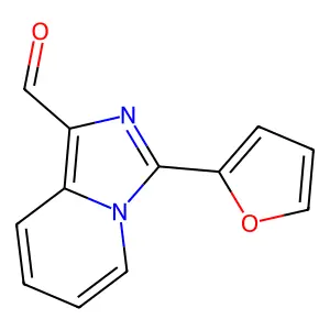3-(Furan-2-yl)imidazo[1,5-a]pyridine-1-carbaldehyde structure