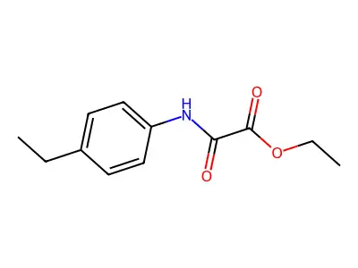 Ethyl [(4-ethylphenyl)carbamoyl]formate structure