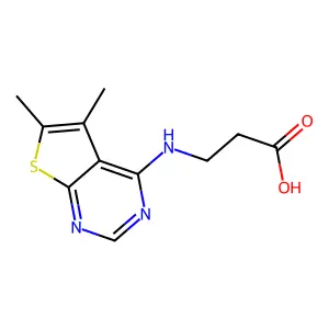 2-Morpholino-5-nitrobenzoic acid structure