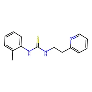 1-(2-Methylphenyl)-3-[2-(pyridin-2-yl)ethyl]thiourea structure