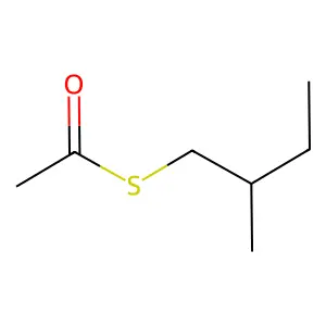 S-(2-Methylbutyl) ethanethioate structure