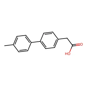 2-(4'-Methyl-[1,1'-biphenyl]-4-yl)acetic acid structure