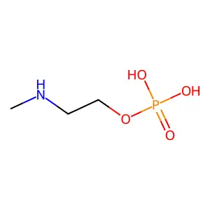 N-methylethanolamine phosphate structure