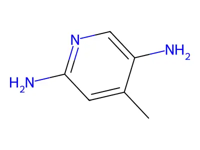 4-Methylpyridine-2,5-diamine structure