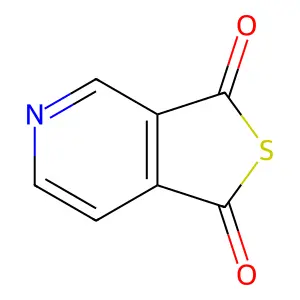 Thieno(3,4-b)pyridine-5,7-dione structure