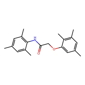 2-(2,3,5-trimethylphenoxy)-N-(2,4,6-trimethylphenyl)acetamide structure