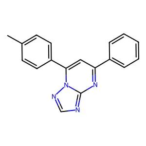 7-(4-Methylphenyl)-5-phenyl-[1,2,4]triazolo[1,5-a]pyrimidine structure