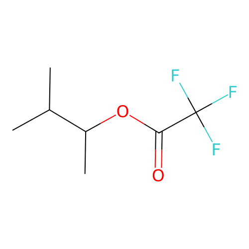 1,2-Dimethylpropyl trifluoroacetate structure