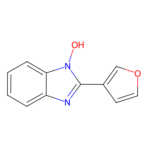 2-(Furan-3-yl)-1H-benzo[d]imidazol-1-ol structure