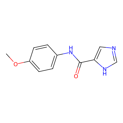 N-(4-Methoxyphenyl)-1H-imidazole-4-carboxamide structure