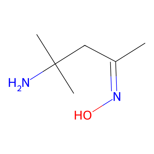 4-Amino-4-methyl-2-pentanone oxime structure