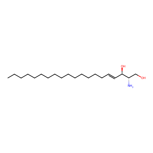 C20 Sphingosine structure