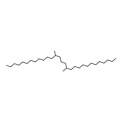 13,17-Dimethylnonacosane structure