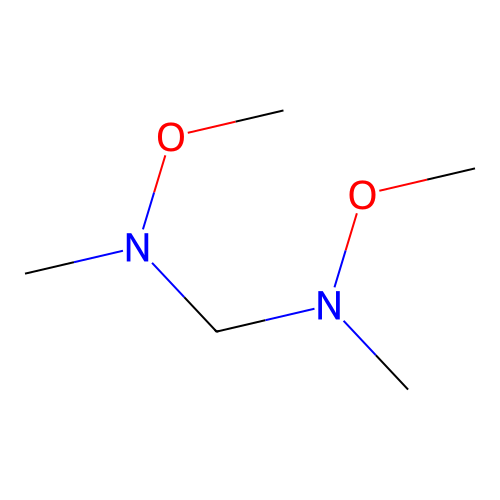 Bis(N-methoxy-N-methylamino)methane structure