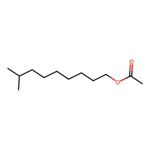Acetic acid, isodecyl ester structure
