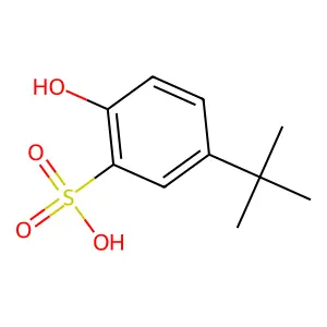 5-(tert-Butyl)-2-hydroxybenzenesulfonic acid structure