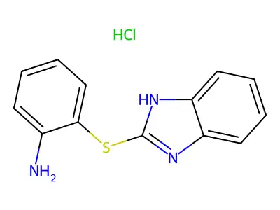 2-(1H-1,3-benzodiazol-2-ylsulfanyl)aniline structure