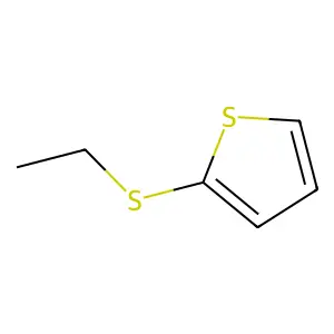 Thiophene, 2-ethylthio structure
