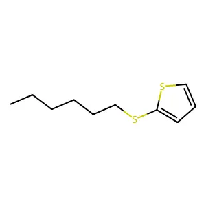 2-(Hexylthio)thiophene structure