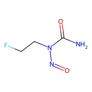N-(2-Fluoroethyl)-N-nitrosourea structure