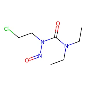 Urea, 1-(2-chloroethyl)-3,3-diethyl-1-nitroso- structure