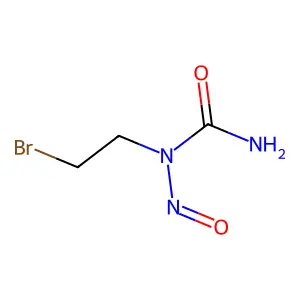 Urea, 1-(2-bromoethyl)-1-nitroso- structure