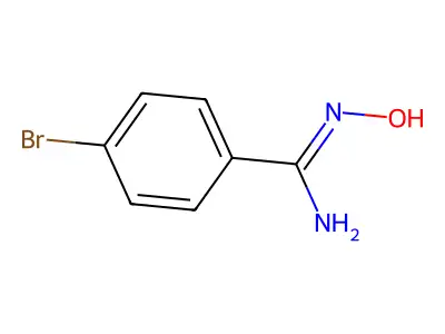 4-Bromo-N-hydroxybenzimidamide structure