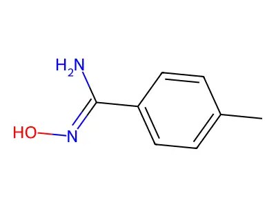 N'-Hydroxy-4-methylbenzenecarboximidamide structure