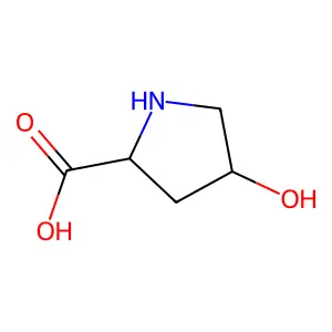 羟脯胺酸 structure