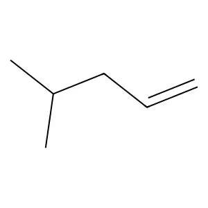 4-Methyl-1-pentene structure