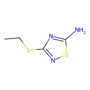 3-(Ethylthio)-1,2,4-thiadiazol-5-amine structure