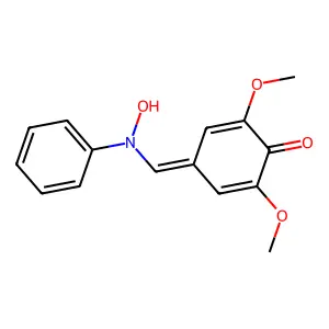 (Z)-N-(4-hydroxy-3,5-dimethoxybenzylidene)aniline oxide structure