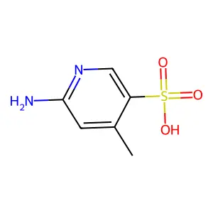 6-Amino-4-methylpyridine-3-sulfonic acid structure