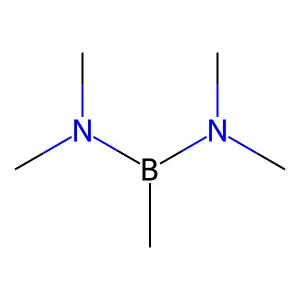 五甲基硼二胺 structure