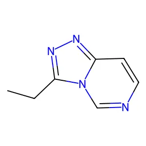 3-Ethyl[1,2,4]triazolo[4,3-c]pyrimidine structure