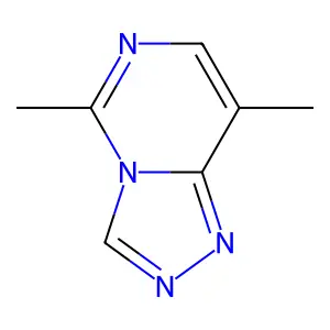 5,8-Dimethyl[1,2,4]triazolo[4,3-c]pyrimidine structure
